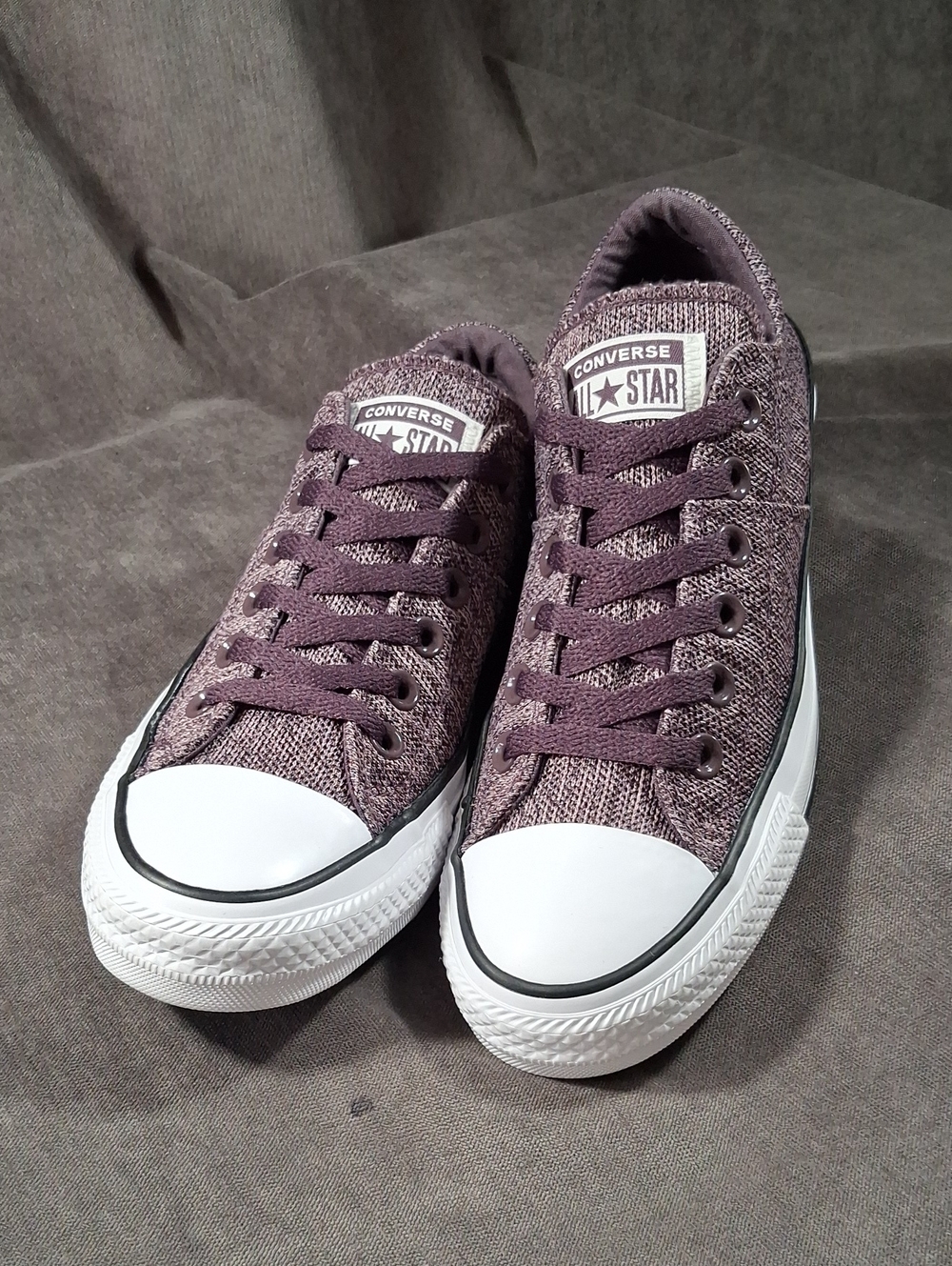 Converse Chuck Taylor All Star Madison Low Dark Purple Sneakers VG+ US 7.5